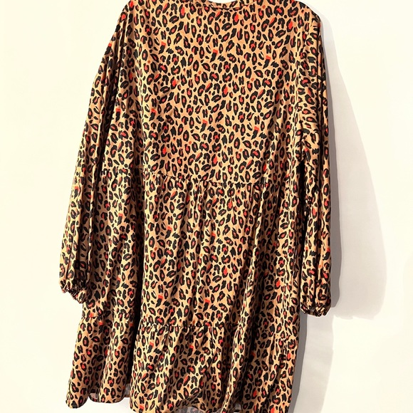 Amazon Dresses Grace Atwood X Amazon Leopard Print Mini Dress 2x Poshmark